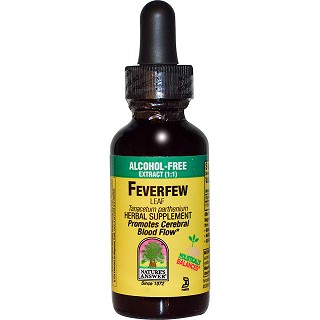 natures answer feverfew leaf alcohol-free(natures)