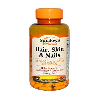 rexall sundown naturals hair skin & nails(sundown)