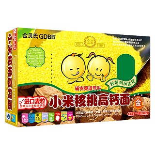 金贝氏小米核桃高钙面(君盛)