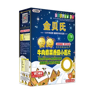金贝氏牛肉紫菜香菇小面片(君盛)