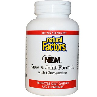 natural factors nem knee 120片(fa)