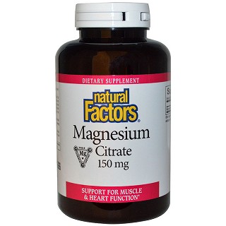 natural factors magnesium citrate(fa)