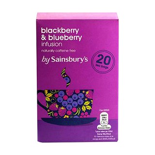 sainsbury's黑莓蓝莓水果茶包(ringtons)