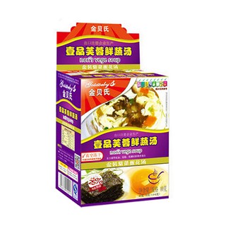 金贝氏金装紫菜蛋花汤(三川)