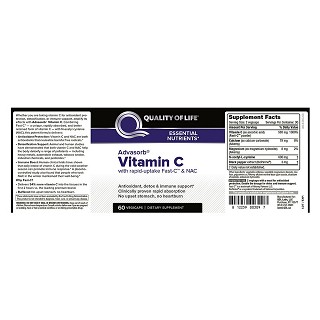 quality of life labs advasorb vitamin c(of)