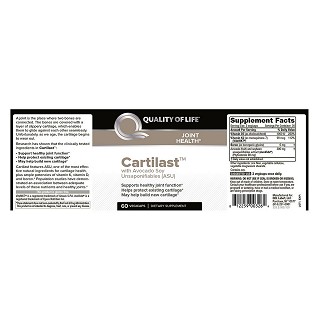 quality of life cartilast植物性软胶囊(150粒)