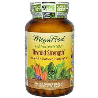 megafood thyroid strength 160片(megafood)