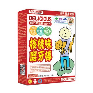 金贝氏核桃磨牙棒(绿麦)