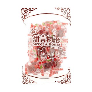 甜言物语新鲜水果干大颗粒草莓蜜饯(盈家)