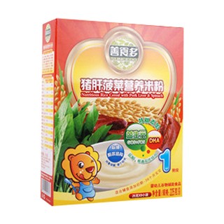 善食多 猪肝菠菜营养米粉(未来营养)