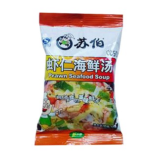 苏伯 虾仁海鲜汤(潍坊华裕)