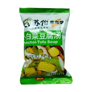 苏伯 小白菜豆腐汤(潍坊华裕)
