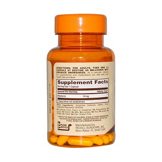 rexall sundown naturals 褪黑激素胶囊(sundown)