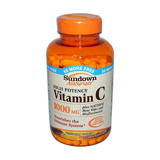rexall sundown naturals 高含量维生素c胶囊(sundown)