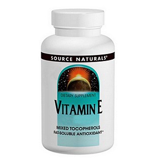 source naturals 天然干燥维生素e片剂(source)