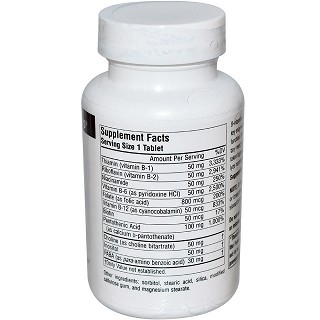 source naturals 复合维生素b-50片(source)