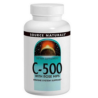 source naturals 维生素c-500片(source)