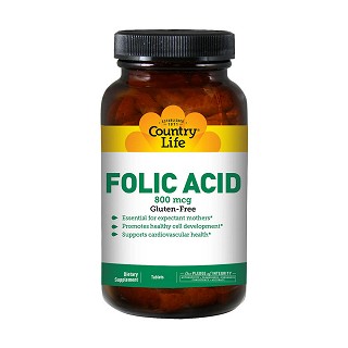 country life folic acid tablets(country)