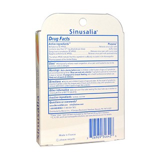 boiron sinusalia 窦缓速溶颗粒(40粒） (boiron)