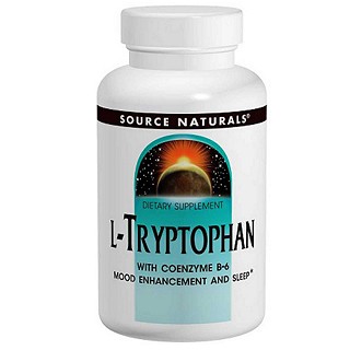 source naturals l-色氨酸与辅酶b-6片剂(source)