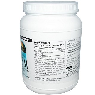 source naturals 甲基磺酰基甲烷(msm)