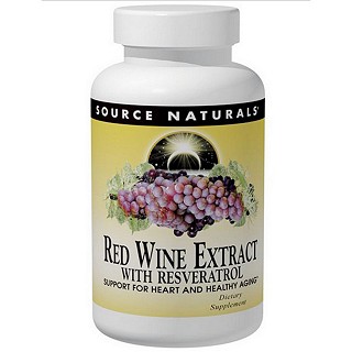 source naturals red wine extract 100片(source)