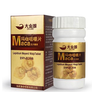大金湖 玛卡片 秘鲁玛咖咀嚼片(融合)