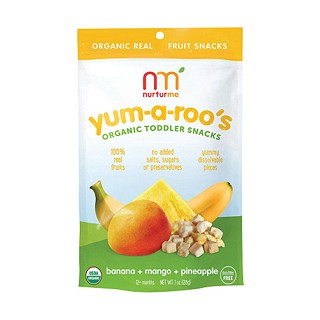 nurturme有机混合蔬菜水果干香蕉芒果菠萝味(nurturme)