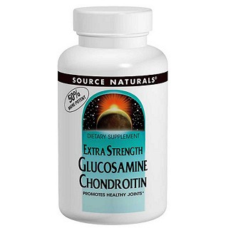 source naturals 超强度葡萄糖胺软骨素片剂(source)
