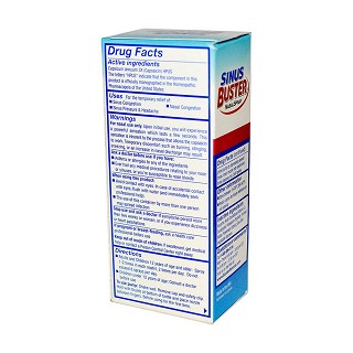 sinus buster nasal spray 50毫升装(sinus)