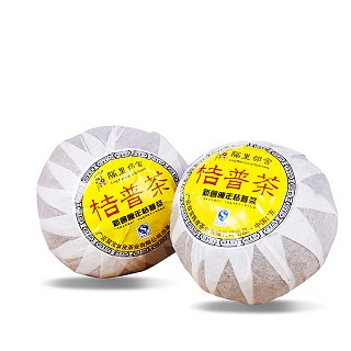 隔里邻舍 新会桔普茶 陈皮普洱茶(168克)