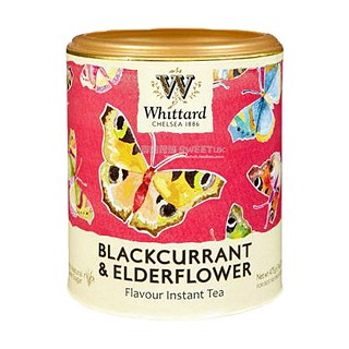 whittard黑加仑接骨木花速溶水果茶粉(whittard)