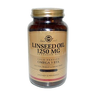 solgar 亚麻籽油胶囊(solgar)