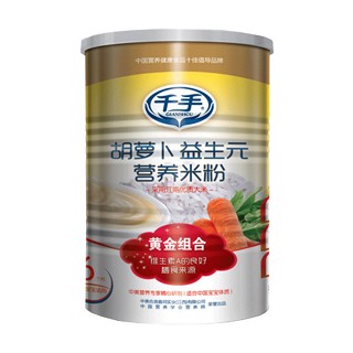 千手 胡萝卜益生元营养米粉(千手佳优宝)