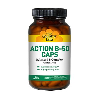 country life action b-50 维生素素食胶囊(150粒)