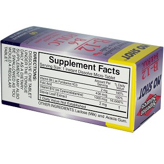 superior source 维生素b6/b12&叶酸片剂 120片(superior)