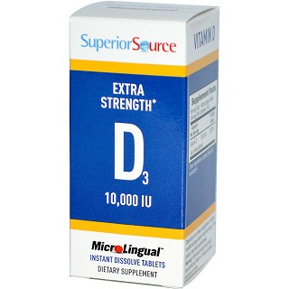 superior source 维生素d3片剂 10000 iu(superior)