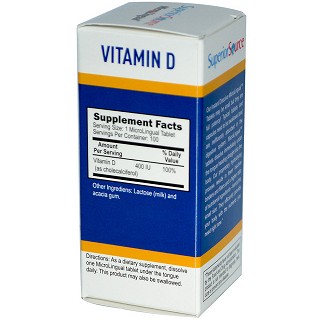 superior source 维生素d3片剂 400iu(180片)