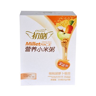 初膳牌 营养小米粥核桃胡萝卜(铭雅)