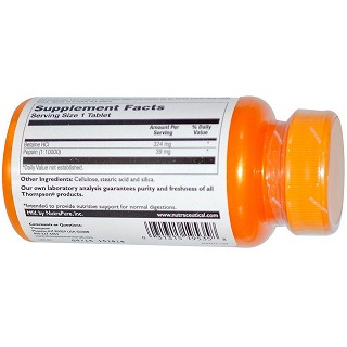 thompson 盐酸甜菜碱片剂 160片(thompsons)