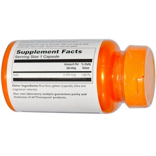 thompson biotin(thompsons)