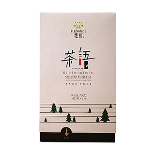 雅致菊花普洱熟沱(古木兰)