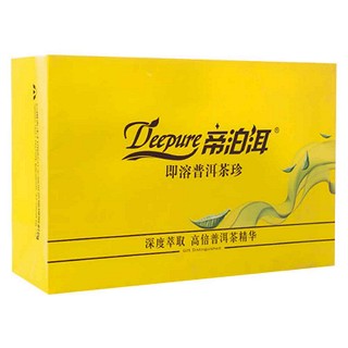 帝泊洱即溶速溶普洱茶珍(天士力帝泊洱生物茶)