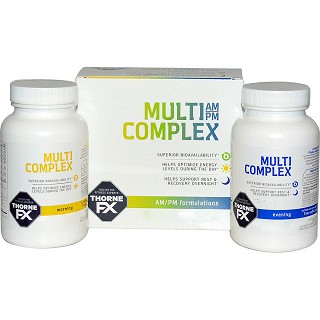thorne fx multi complex am/pm 2 bottles(thorne)