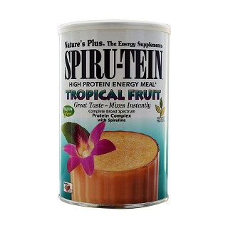nature's plus spiru-tein 高能蛋白粉 热带水果味(natures)