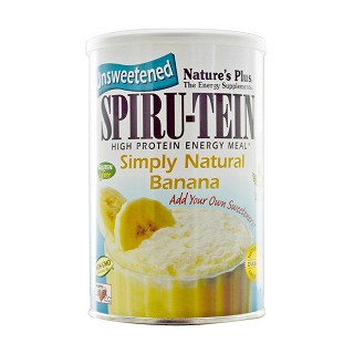 nature's plus spiru-tein 香蕉味 无糖(natures)