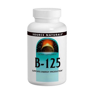 source naturals 维生素b-125膳食补充片(source)