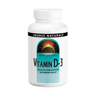 source naturals 维生素d-3(250粒)