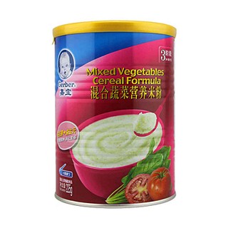 嘉宝gerber3段混合蔬菜味米粉(嘉宝)