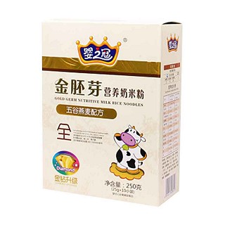 婴之冠金胚芽五谷燕麦营养奶米粉(长荣)